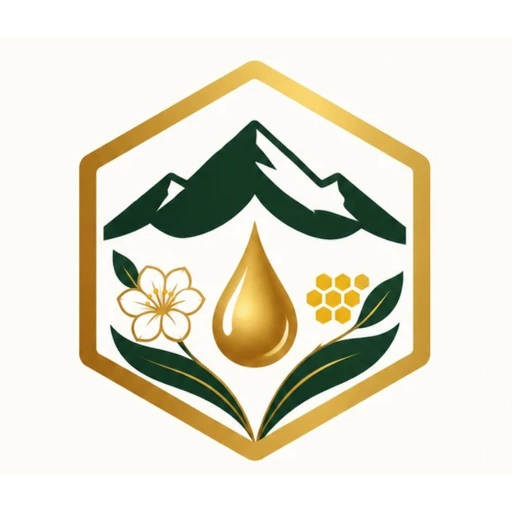 عسل و ژل رویال و گرده گل کوهستان