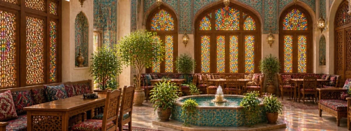 کاور سفره خانه سنتی فانوس